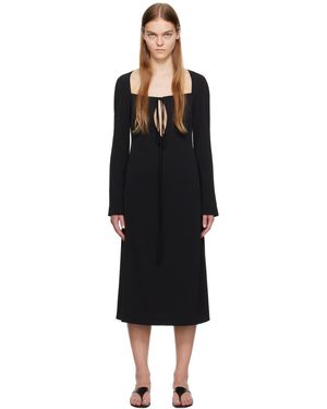 Sandy Liang Hampton Maxi Dress - Black