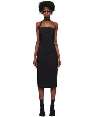 Hyein Seo Ssense Exclusive Midi Dress - Black