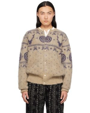 South2 West8 Mohair Cardigan - Multicolour