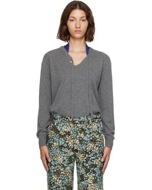 Dries Van Noten Cashmere Jumper - Grey