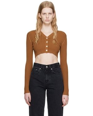 Hope Cropped Cardigan - Black