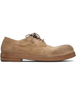 Marsèll Tan Zucca Zeppa Derbys - Black