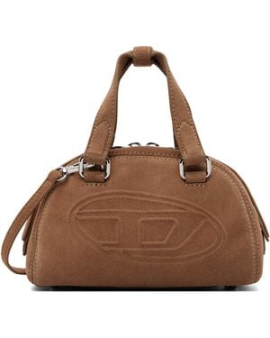 DIESEL 1Dr Dome Small Bowling Bag - Brown