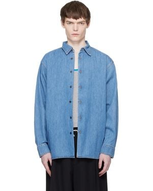 Dries Van Noten Denim Shirt - Blue