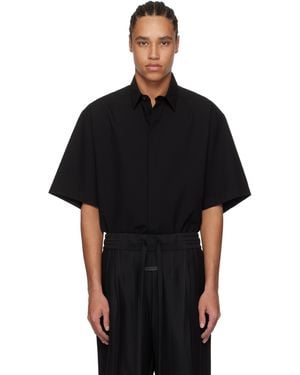 Fear Of God ブラック オックスフォード 半袖シャツ