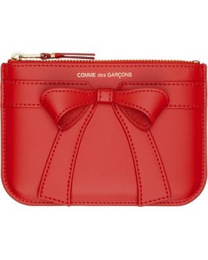 Comme des Garçons Big Bow Wallet - Red