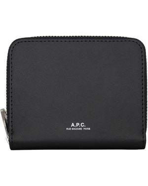 A.P.C. Chelsea Zip Wallet - Black