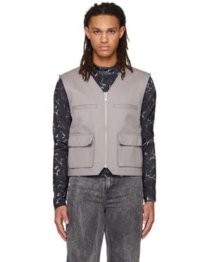 Han Kjobenhavn Zip Vest - Black