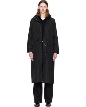 Mackage Magdelena Maxi-Length Raincoat - Black
