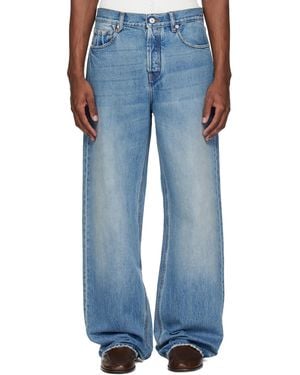Jacquemus 'The Straight De-Nîmes Denim' Jeans - Blue