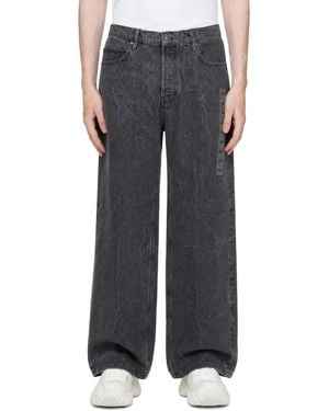 Alexander Wang Flasher Graphic Jeans - Grey