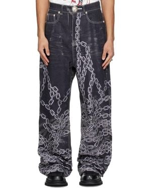THUG CLUB Tc Shackle Jeans - Grey