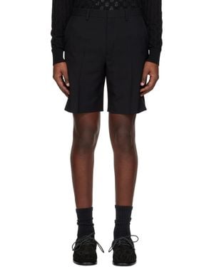 Dries Van Noten Creased Shorts - Black