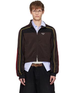 Martine Rose Shrunken Track Jacket - Black