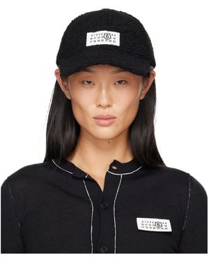 MM6 by Maison Margiela Teddy Cap - Black