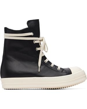 Rick Owens Tower Sneaks Trainers - Black