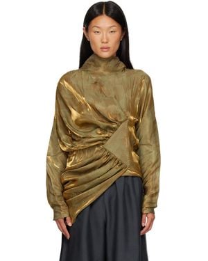 Kiko Kostadinov Jacana Blouse - Green