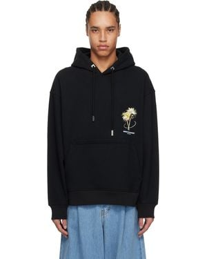 【WOOYOUNGMI】ブラック コットン フーディ メンズ WOOYOUNGMI ブラック コットン フーディ ブラック | Lyst