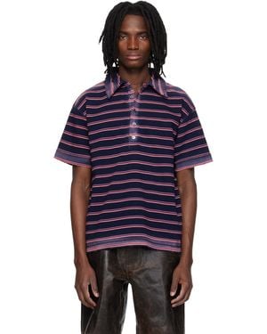 MMIC Sunstripe Polo - Blue