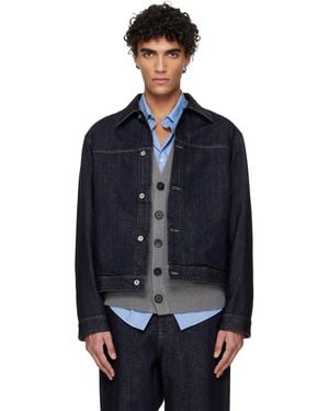 Jil Sander Blouson Jacket - Blue
