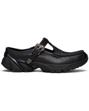 ANDERSSON BELL Mary Jane Mule Loafers - Black