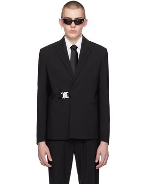 1017 ALYX 9SM Black Buckle Blazer