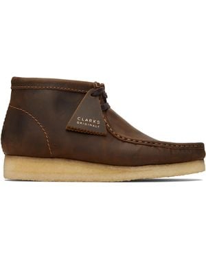 Clarks Chukkas Wallabee Bruns - Noir