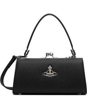 Vivienne Westwood Doll Xl Frame Bag - Black