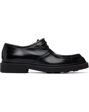 Jil Sander Derbys Noirs À Laçage