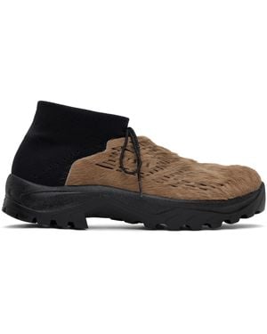 Demon Ssense Exclusive & Khaki Cambriana Sneakers in Black