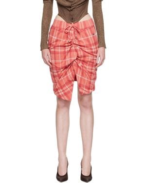 Vivienne Westwood Panther Miniskirt - Red