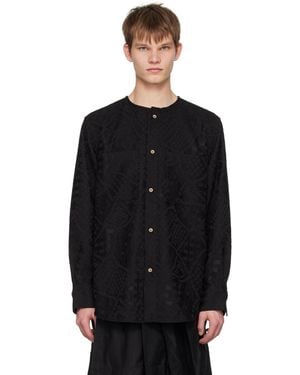 ANDERSSON BELL Leaf Shirt - Black