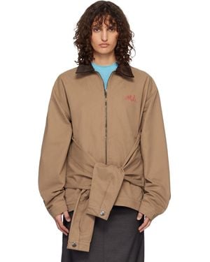 Charles Jeffrey Tan Hug Jacket - Natural