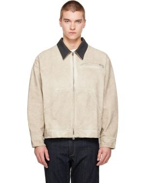 Rag & Bone Off- Canvas Workwear Jacket - Natural