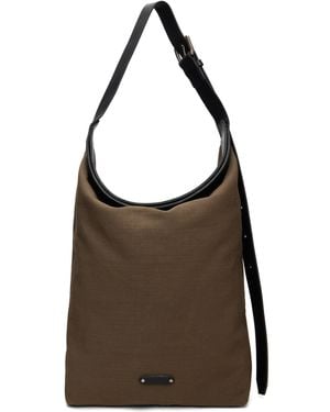Our Legacy Khaki Wrap Bag - Brown