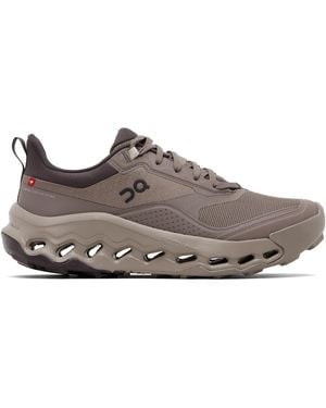 On Shoes Taupe Cloudhoriz 2 Trainers - Black