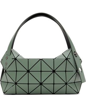 Issey Miyake Khaki Mini Boston Bag - Green