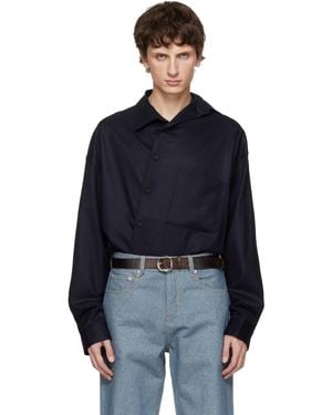 Jacquemus 'The Cuadro' Shirt - Blue