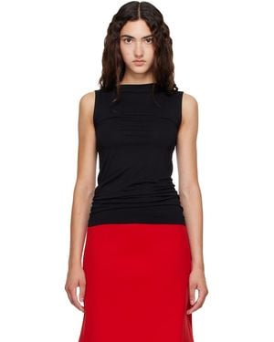 Wolford Aurora Sleeveless Tank Top - Red