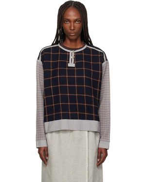 SC103 Pull Pitch Bleu Marine - Noir