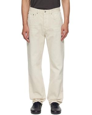 Ksubi Off- Anti K Ivory Jeans - White