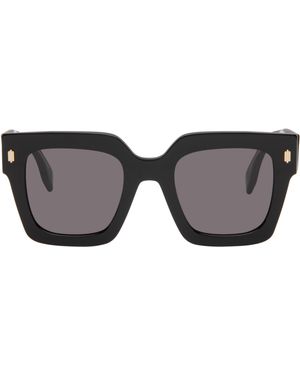 Fendi ブラック Square' メガネ