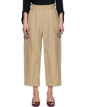 Undercover Uc1F1509 Cargo Trousers - Natural