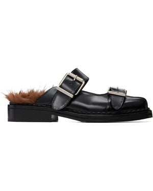 Simone Rocha Mary Jane Mule Loafers - Black