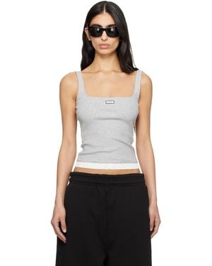 Entire studios Lounge Tank Top - Black