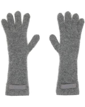 Jacquemus La Casa 'The Gros Grain' Gloves - Grey