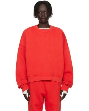 Entire studios Box Crew Sweatshirt - Red