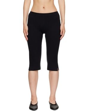 NOTHING WRITTEN Wool Capris - Black