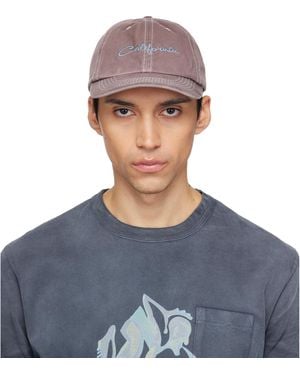 ERL Casquette 'California' Brune - Bleu
