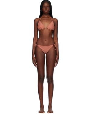 Maison Kitsuné Baby Fox Bikini - Red